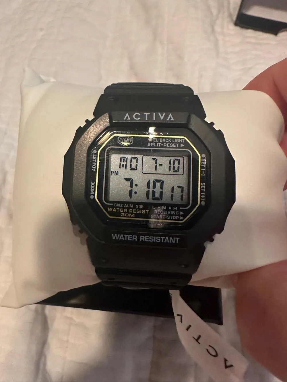 Activa Retro X Invicta Men's Digital Watch - 44.5mm. Black (ACW424-002)